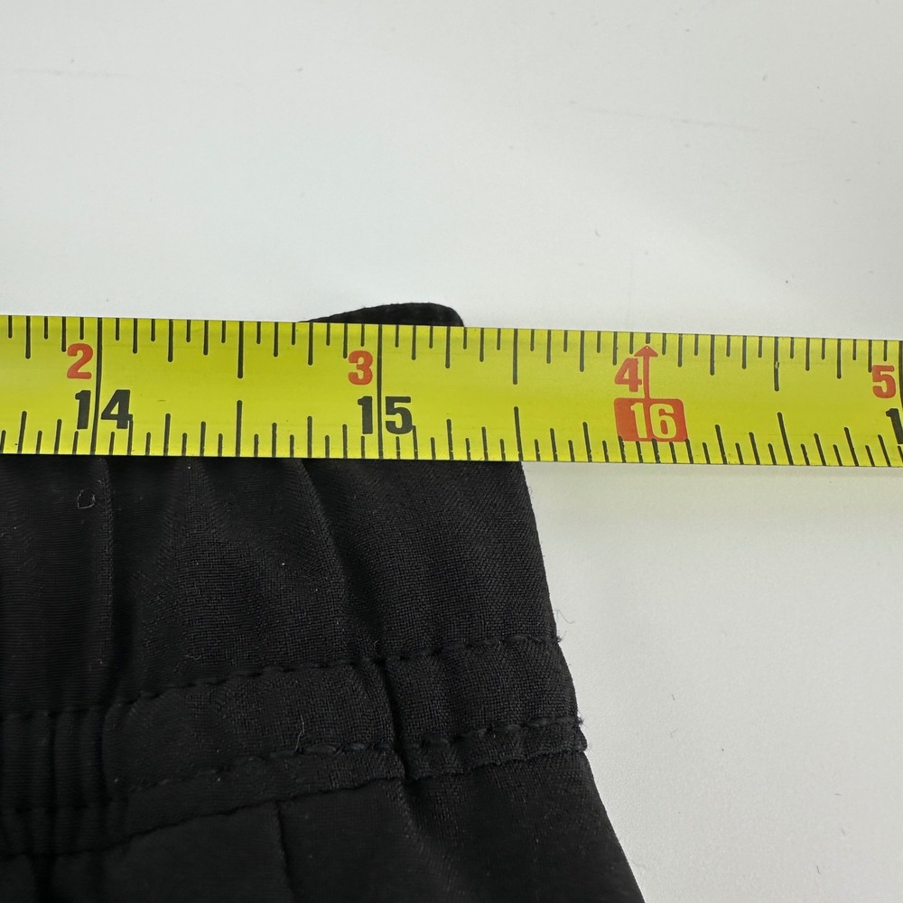 Cremieux Men Size Medium Black Athletic Gym Shorts Flawed Read Description TLC - Picture 8 of 9
